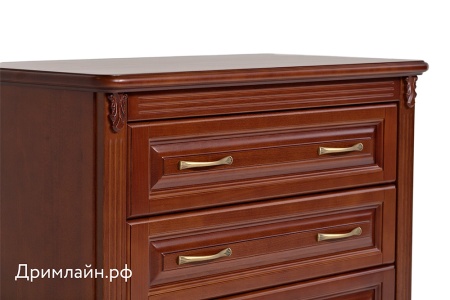 Комод Dreamline Палермо бук-дымчатый темный дуб 104х53х94