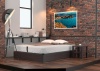 Кровать Dreamline для белья с п/м ясень-венге 140х190 Кровать Dreamline для белья с п/м ясень-венге 140х190