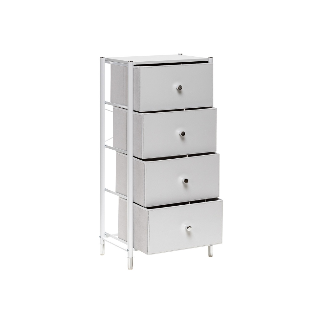 Комод Leset Нирита/Хайди, 4 ящика, Белый в магазине «На диване» в Москве — Выгодная цена