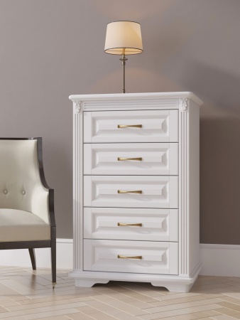 Комод Dreamline Палермо 1 бук-дымчатый темный дуб 74х53х113,7