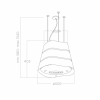 Островная вытяжка Elica WAVE UX BL MAT/F/51 PRF0171193 в магазине «На диване» в Москве  — Выгодная цена