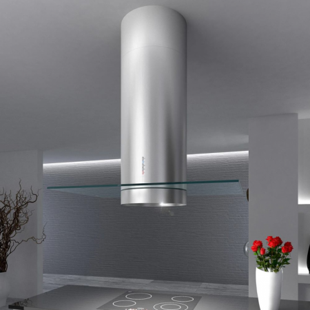 Островная вытяжка Falmec Polar Isola Steel 35 CPOI90.E0P1#ZZZI491F в магазине «На диване» в Москве  — Выгодная цена