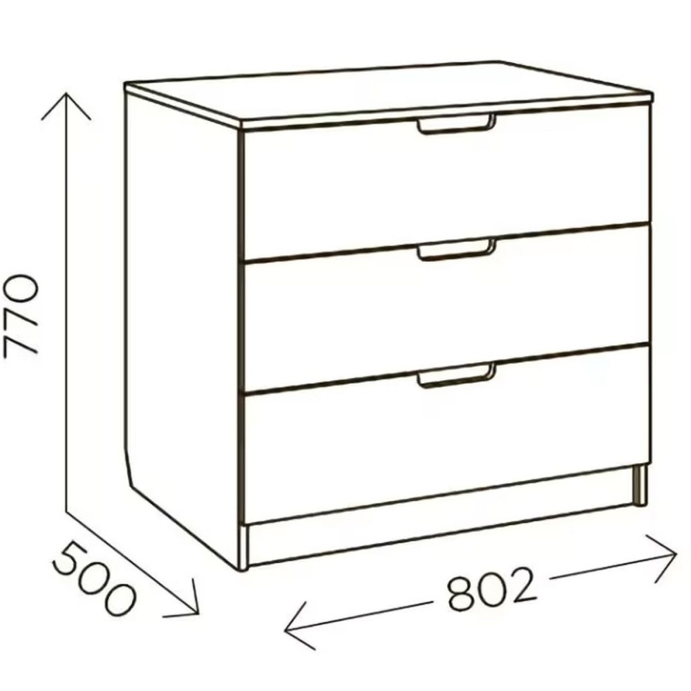 Комод «Илия» М7, Дуб ирландский/Амаретти в магазине «На диване» в Москве — Выгодная цена