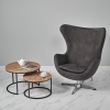 Кресло EGG STYLE CHAIR серый в магазине «На диване» в Москве — Выгодная цена Кресло EGG STYLE CHAIR серый в магазине «На диване» в Москве — Выгодная цена