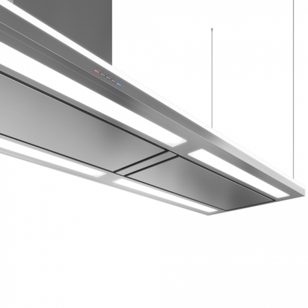Островная вытяжка Falmec Lumen Isola Steel 175 SX CLUI75.E1P2#NEUI491F в магазине «На диване» в Москве  — Выгодная цена
