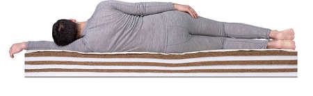 Матрас Dreamline Mix Holl 80х186х19