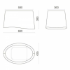 Островная вытяжка Falmec MARE E.ION IS GLASS WHITE CENI66.E0P6#ZZZF441F в магазине «На диване» в Москве  — Выгодная цена