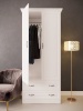 Шкаф Dreamline Эдем 2-х створчатый бук-серый 2-3 90х56х220 Шкаф Dreamline Эдем 2-х створчатый бук-серый 2-3 90х56х220